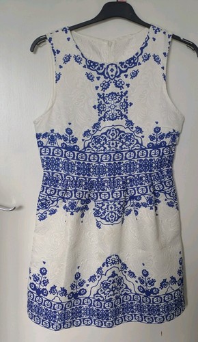 Ladies pretty linen blue - linen, &
