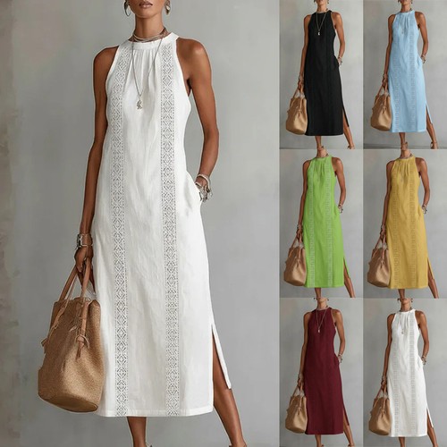 Ladies summer beach dresses - ladies,