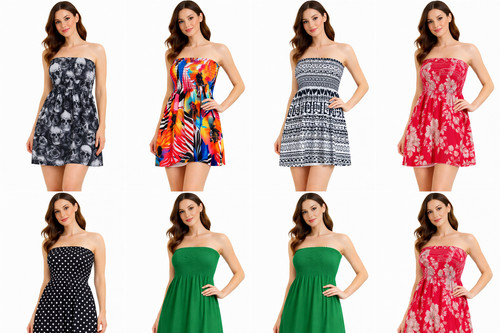 Ladies summer boho boobtube - ladies,