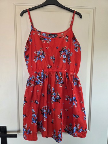Ladies boohoo vibrant red - boohoo,
